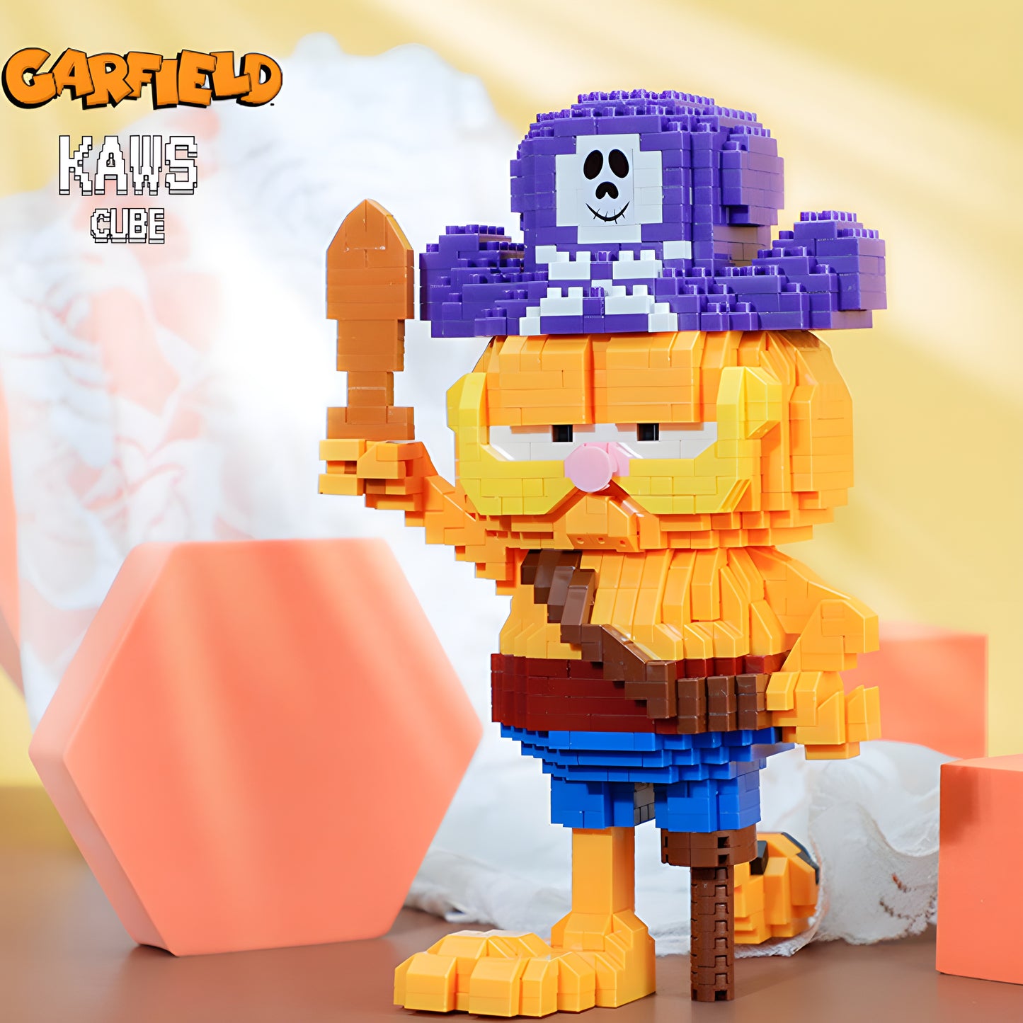 Garfield ブロック：Pirate  Garfield 「165mm」0314-1-11