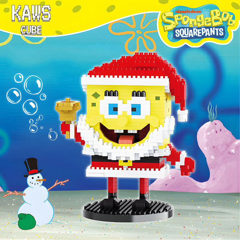 SpongeBobブロック：Santa Claus スポンジボブ「143mm」 0424-1-1