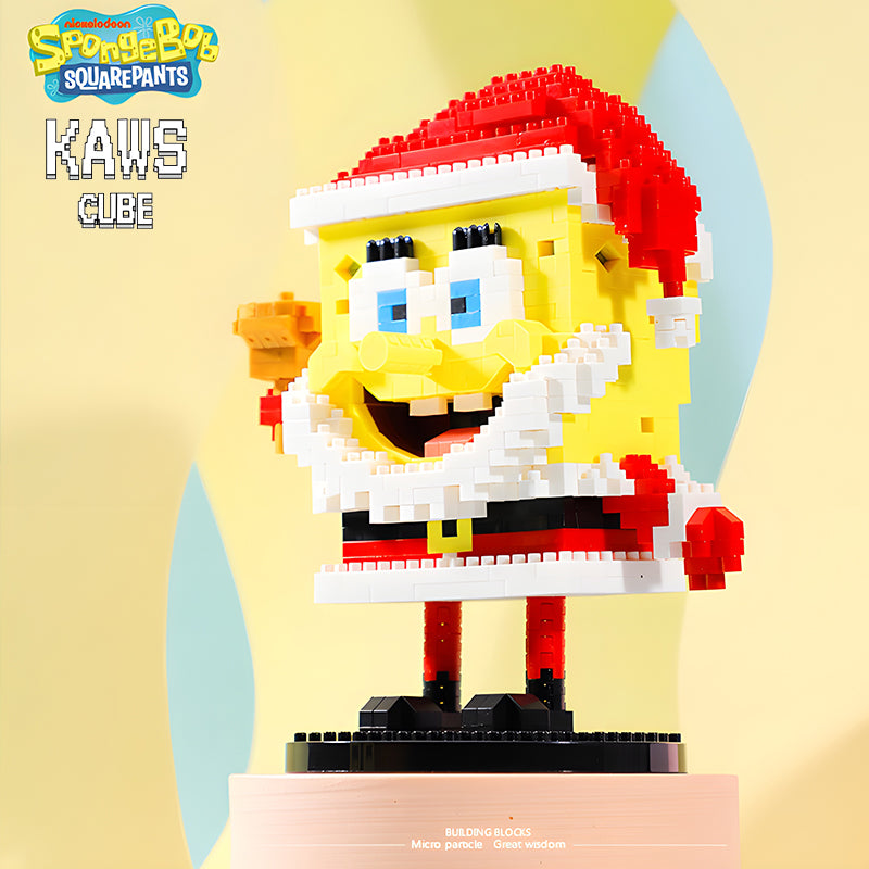 SpongeBobブロック：Santa Claus スポンジボブ「143mm」 0424-1-1