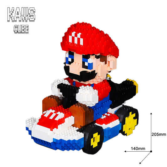Marioブロック：Red Racer マリオ 「205mm」0417-1-1
