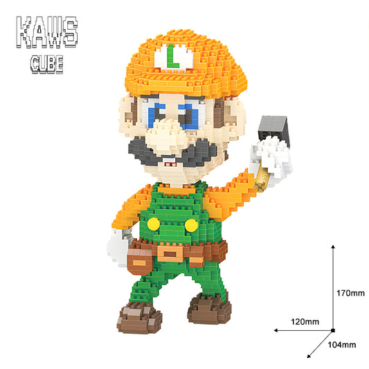 Marioブロック：Engineer Luigi「170mm」0710-1-5