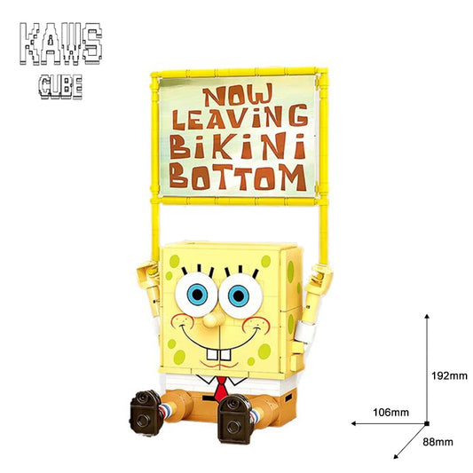 SpongeBobブロック：SpongeBob Sit「192mm」 0710-1-15