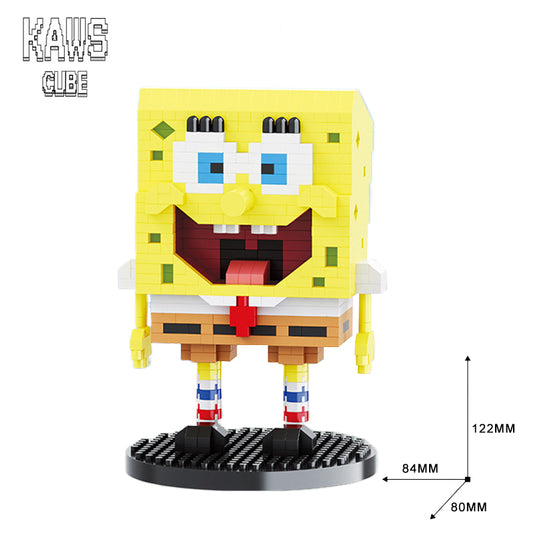 SpongeBobブロック：スポンジボブ「122mm」 0220-1-7